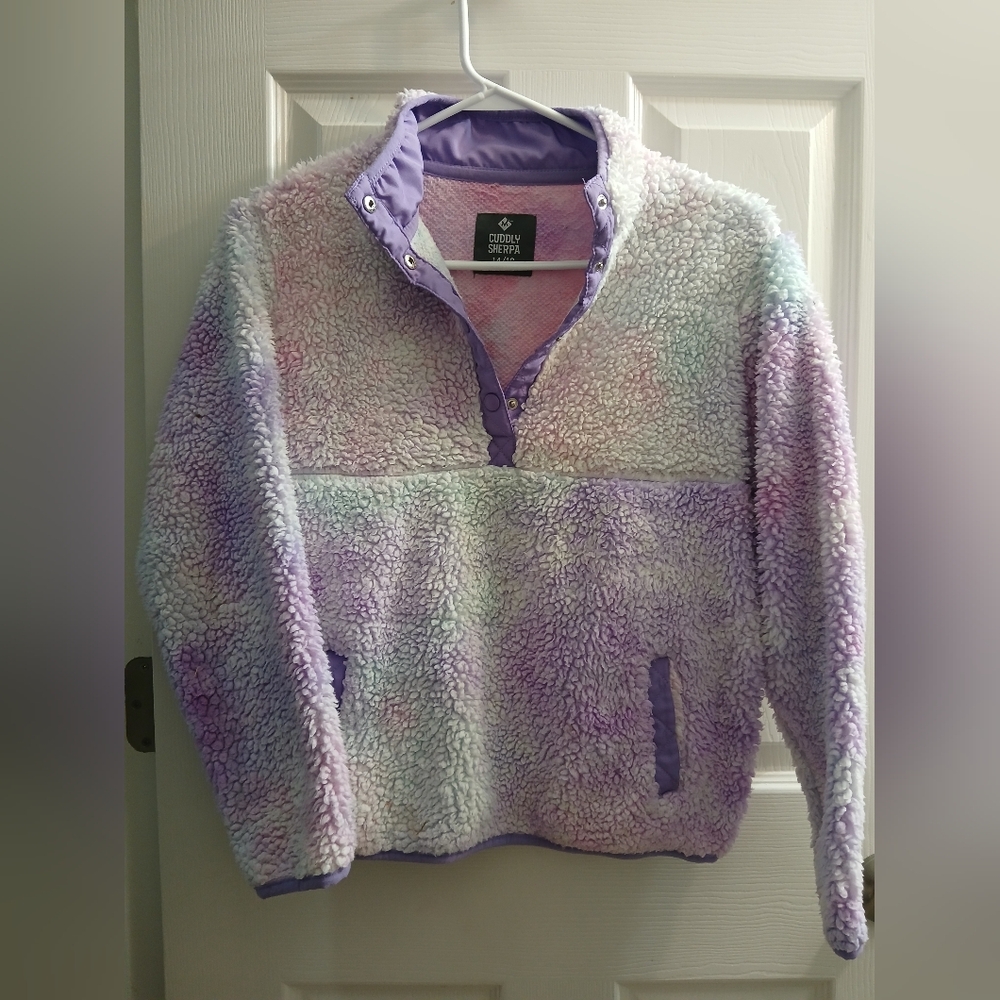 Pastel Sherpa Pullover Sweater ACCEPTING ALL OFFERS